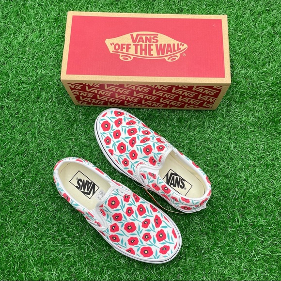Vans Classic Slip On Flowers True White - Picture 7 of 7